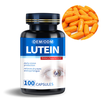 Prix Usine Lutéine Éster 5% Extrait de Fleur de Souci 20% Zéaxanthine Vitamines en Capsules pour la Santé Oculaire des Adolescents, Adultes et Nouveaux-nés
