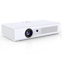 El mejor Mini proyector de cine en casa portátil Android Beamer DLP Full HD BT Pocket LED Película de video al aire libre Wifi Teléfono móvil