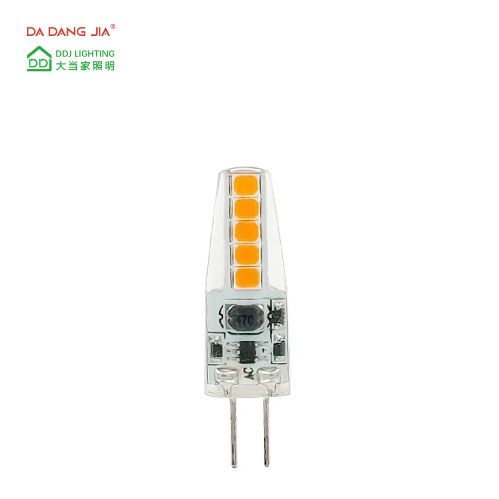 ETL G4 LED Bulbs 2W 12V 24V SMD Dimmable Equivalent to 20W T3 JC Type Bi-Pin G4 Halogen Bulb