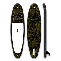 Tabla de Paddle Surf Inflable de Doble Capa con Diseño Personalizado de Puntada Directa, Nueva en 2021