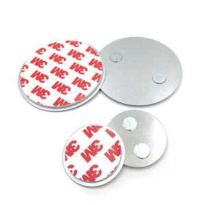 Kit <span class=keywords><strong>de</strong></span> fixation magnétique pour détecteur <span class=keywords><strong>de</strong></span> fumée avec support adhésif en tôle d'acier galvanisé - Product Image 1