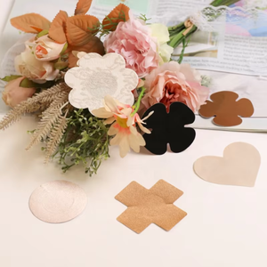 Vente flash du fabricant : Pasties adhésives jetables en forme de croix, sexy, tendance, confortables, effet pailleté, pour couvrir les seins, multi-usages - Product Image 4