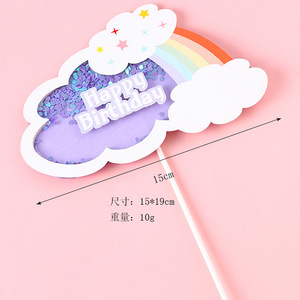 <span class=keywords><strong>เค้ก</strong></span>จากโรงงานโดยตรง ตกแต่งด้วยเลื่อมหลายชั้น <span class=keywords><strong>ลาย</strong></span>เค้กสีรุ้ง พร้อมท็อปเปอร์<span class=keywords><strong>เค้ก</strong></span><span class=keywords><strong>เจ้า</strong></span><span class=keywords><strong>หญิง</strong></span>น้อยสีชมพูสำหรับวันเกิด - Product Image 6