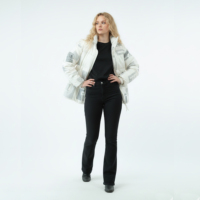 Veste d'hiver unisexe en PU, veste matelassée épaisse avec capuche amovible, tenue pour les amoureux, veste de couple