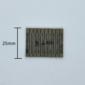 Meule diamantée cylindrique de haute qualité OEM, dureté élevée, 3 mm x 40 mm, pierre à affûter pour outil de finition de précision de moule, polissage - Product Image 1