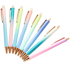 Cadeaux d'école pour fille Beau scintillant rétractable Sea Sky <span class=keywords><strong>Mermaid</strong></span> Dual Gradient Colorful Pens Journaling Glitter <span class=keywords><strong>Ball</strong></span> Point <span class=keywords><strong>Pen</strong></span> - Product Image 1