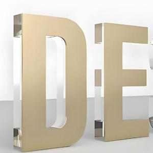 ป้ายตัวอักษรอะคริลิคแบบไม่มีไฟ ขายดี รุ่นใหม่ ใช้ได้ทั้งภายในและภายนอกอาคาร สำหรับแสดงชื่อแบรนด์ - Product Image 6