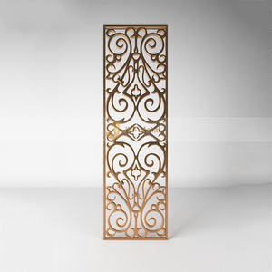 ANN8746 Biombo Decorativo Multifuncional de Acero Inoxidable Recubierto Moderno para Proyectos de Ingeniería Personalizados - Product Image 4