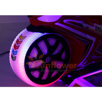 Machine de jeu de course de moto simulateur vidéo pour enfants