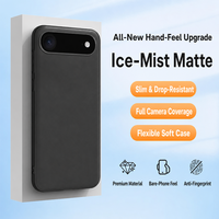 Étui magnétique mat givré pour iPhone 17, protection antichoc 360° en TPU et PC