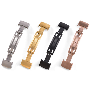Fermoir de déploiement JAETIUM Premium CTS en acier inoxydable, boucle pliante pour accessoires de bracelet en caoutchouc CTS FKM - Product Image 1