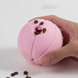 Pelota de Entrenamiento para Perros con Sonido TPR, Juguete Masticable, Moderno, Ecológico, Resistente y Rebotante - Product Image 1