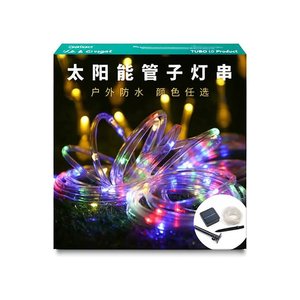 Wholesale 12M Solar Color LED Light <b>Strings</b> TUBO LED Product - Product Image 1