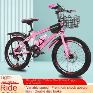 Bicicleta de montaña para niños de años, bicicleta para estudiantes de escuela primaria con horquilla de acero, Pedal ordinario, estilo barato - Product Image 2