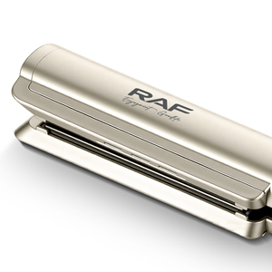 เครื่องหนีบผมตรง RAF 63W พร้อมระบบควบคุมอุณหภูมิแบบดิจิตอล แผ่นความร้อน 230 องศาเซลเซียส สำหรับจัดแต่งทรงผมให้เรียบลื่น ใช้งานที่บ้าน - Product Image 6