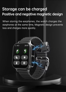 Smartwatch N22 con Chiamate BT, Auricolari 2-in-1 Integrati, NFC, Monitoraggio della Salute, Impermeabile, Orologio Sportivo Ultra con Cuffie, Standard IP67 - Product Image 6