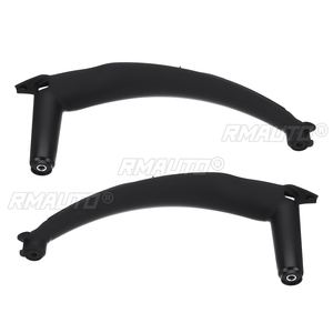 มือจับประตูด้านใน 3 สี สำหรับ BMW E70 X5 SAV ปี 2007-2013 E71/E72 X6 SAV ปี 2008-2014 แผงมือจับประตูภายในรถยนต์ ฝาครอบตกแต่ง - Product Image 2