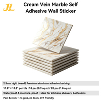 Carreaux muraux 3D en mousse marbrée autocollants, imperméables, à coller, papier peint pour comptoir de cuisine, chambre à coucher, salon, décoration