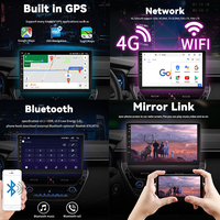 Radio con Pantalla Táctil Android para Auto, Sistema de Navegación con TV para Ix45 Santa Fe 2013-2017, Reproductor Multimedia con GPS y Carplay