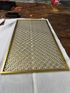 Modern Design Aluminum Alloy 3D Carved Veneer <b>Fireproof</b> Steel Facade Wall Cladding Decorative Panels Interior Curtain Wall Hotel - Product Image 3