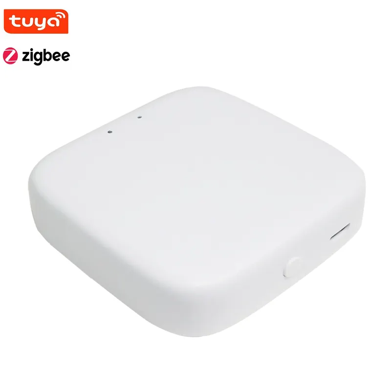 สมาร์ทบ้านอัตโนมัติไร้สายสมาร์ท WiFi Hub Tuya Zigbee Gateway