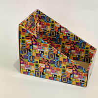 Carta Kraft personalizzata Pop-up Display scatola da tavolo in cartone da banco da esposizione scatola da esposizione da banco in cartone