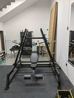Équipement de musculation commercial, banc de musculation Power Smith, construction en acier inoxydable, revêtement en poudre à trois couches avec certification CE