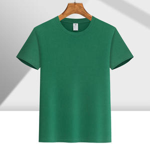T-shirt personnalisé en coton pur à manches courtes, couleur unie, vêtements de loisirs, t-shirt promotionnel pour la cohésion d'équipe H09-T200 - Product Image 4