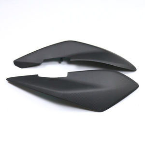 Carénage latéral d'échappement en fibre de carbone sèche préimprégnée pour Ducati Hypermotard 950 SP RVE 2019-2025 – Coque extérieure modifiée pour <span class=keywords><strong>moto</strong></span> - Product Image 4