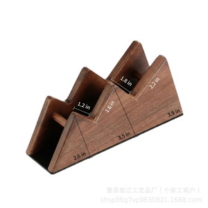 Estante de almacenamiento de madera creativo transfronterizo, estante de exhibición y almacenamiento para mandos de juegos de escritorio para el hogar, estante de madera maciza para mandos de juegos - Product Image 5