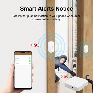 <span class=keywords><strong>Sensore</strong></span> per Porte e Finestre Haozee Zigbee 3.0, Rilevatore di Apertura/Chiusura, Allarme di Sicurezza Domestica Intelligente, Controllo tramite App, Compatibile con Alexa e Home Assistant Z2M - Product Image 4