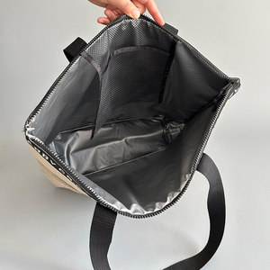 Sac à main de shopping tendance, sac fourre-tout en Oxford isolé, sacs à main imperméables pour un usage quotidien, sac d'épicerie avec logo imprimé - Product Image 6