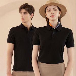 Chemises polo en coton personnalisées à manches courtes, douces pour la peau, avec logo personnalisé pour les promotions - Product Image 6