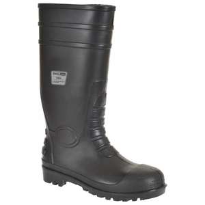 PORTWEST - FW94BKR48 Botte de sécurité classique Wellington S4 noire-BOTTES EAN 5036108212552 - Product Image 1