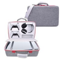 Sac de rangement pour console de jeu PS5 personnalisé en usine, en EVA résistant à la compression, avec poignée, accessoire portable pour équipement numérique et appareil photo