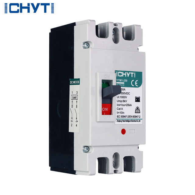 2024 New Circuit Breaker Panels DC Circuit Breaker 250a 2p MCCB for 48v Battery