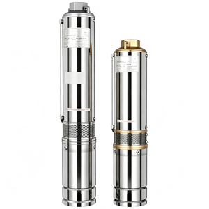 ปั๊มน้ำบาดาลพลังงานแสงอาทิตย์ SUOU 3 นิ้ว AC Hybrid Wide Voltage รุ่น 3DPC-A/D 3DPC-HV ใบพัดพลาสติก ปั๊มน้ำแบบจุ่มใต้น้ำไร้แปรงถ่าน - Product Image 1