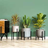 Support de présentation pour pots de fleurs, support pour pots de fleurs pour l'extérieur et l'intérieur
