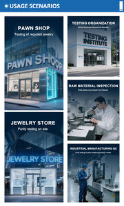 Hochwertiger <span class=keywords><strong>Mini</strong></span>-Edelmetallanalysator, <span class=keywords><strong>Gold</strong></span>-Tester, RFA-Gerät, Röntgen-Spektrometer, Analysegerät für die Goldprüfung - Product Image 4