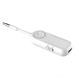 HIGI 3.5mm aux cable wireless bluetooth receiver transmitter adapter bluetooth dongle for Car Airplane MP3 Home Speaker