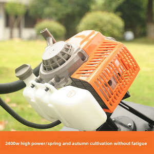 Mini cultivadora de gasolina de 4 tiempos Simple Start para el cultivo del suelo y el mantenimiento del césped sin esfuerzo en jardines compactos y huertos. - Product Image 5
