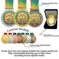 Proveedor Principal de Medallas de Premio Personalizadas de Aleación de Zinc Coloridas con Forma de Animales para Eventos de Concursos de Belleza de Mascotas Domésticas