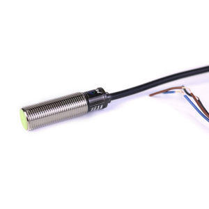 PR12-2DN Wasserdichter M12 Induktiver Näherungsschalter 24V Erfassungsabstand NPN- und PNP-Ausgang Näherungssensor - Product Image 6