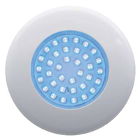 Luz LED Sumergible para Piscina IP68, 12V 9W 125mm, Resina Epoxi, para Piscinas Enterradas, SPA