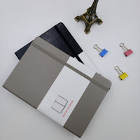 Cuaderno de Tapa Dura de Cuero PU Personalizado de Alta Calidad Académico A5, Diario Elegante con Encuadernación Cosida para Regalo