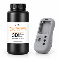 Resin ABS yang Dapat Dicuci dengan Air, Kekuatan Tinggi, Material Pengerasan UV 405nm untuk Printer LCD MSLA, Pembuatan Model Industri, Merek OEM TXJ, 1kg