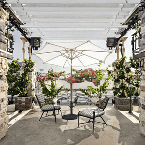 Toit à lamelles bioclimatiques étanche à commande à distance - Système de structure en aluminium pour jardin extérieur, gazebo, terrasse, patios, cour - Product Image 3
