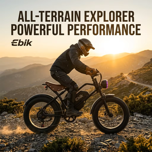 Vélo électrique à pneus larges 20" <span class=keywords><strong>x</strong></span> 4.0, moteur sans balais 500W, style vintage Cafe <span class=keywords><strong>Racer</strong></span>, 7 vitesses, batterie lithium 48V, moyeu arrière - Product Image 3