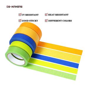 Cinta Adhesiva de Papel para Enmascarar Automóviles, Resistente a Altas Temperaturas, Rayos UV y sin Residuos, para Repintado de Vehículos - Product Image 1