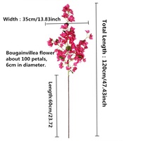 Bunga Buatan Grosir Dekorasi Taman Sutra Bougainvillea Bunga Kecil Buatan Bunga Bougainvillea Pernikahan